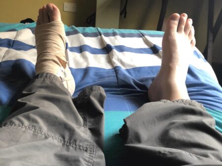 Foot Wrapped Up