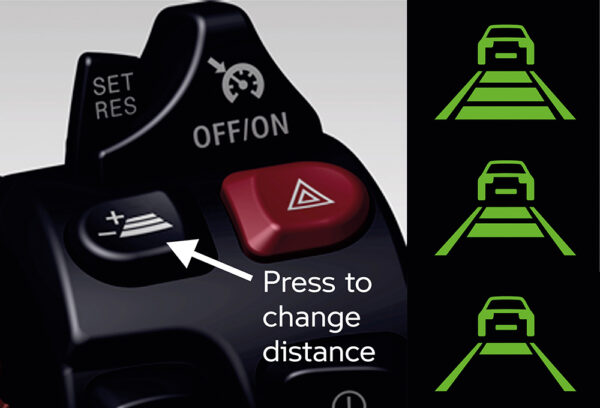 Bosch ACC system Controls