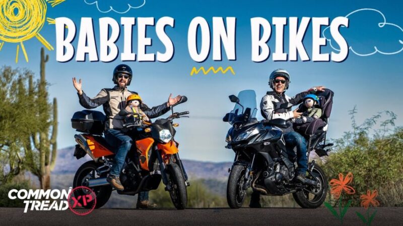 Dads Promote Child Motorcycle Seats