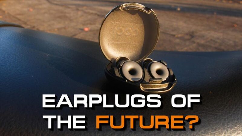 Motorcycle's Troy Siahaan Tests Loop Switch Ear Plugs At Raceway