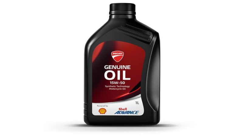 Shell and Ducati Unveil Advance Ducati Genuine Oil 15W-50