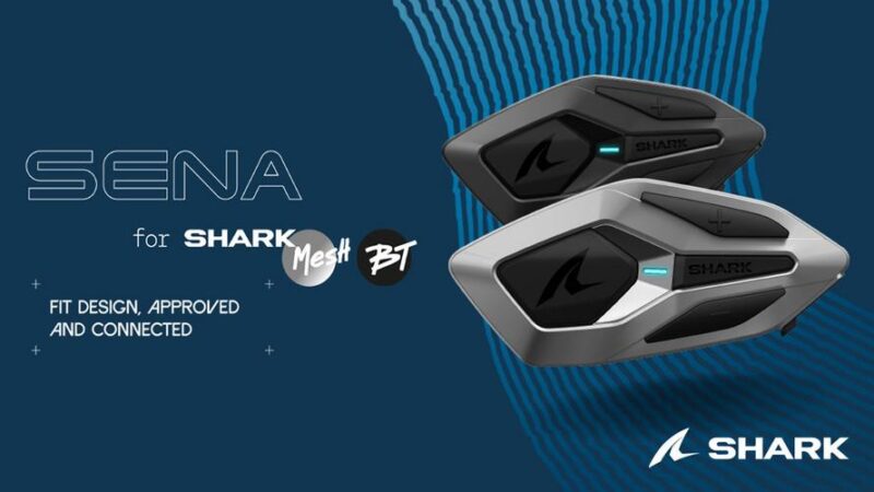 Shark Helmets and Sena Launch New Integrated Intercoms