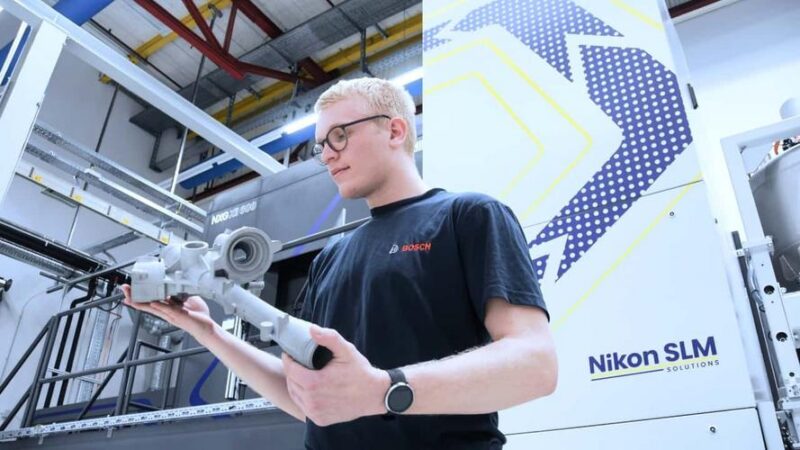 Bosch Revolutionizes Motorcycles With Metal 3D Printing