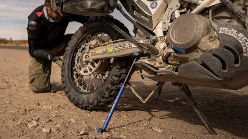 Trail Tech's Trail Stand: Essential Tool For Off-Road Repairs