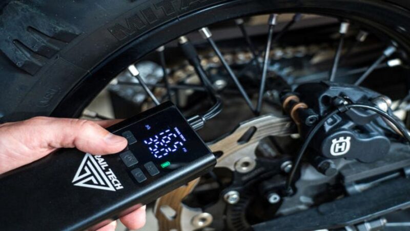 Trail Tech’s Compact PAC Inflates Tires And Charges Tech