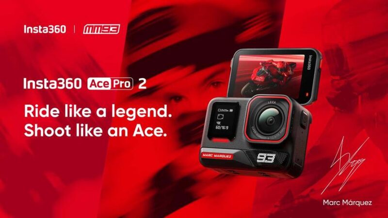 Insta360 Releases Limited Marc Márquez Ace Pro 2 Camera