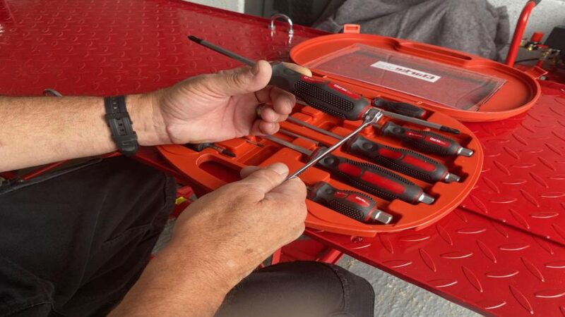 Clarke PRO122 Screwdriver Set Is A Garage Essential