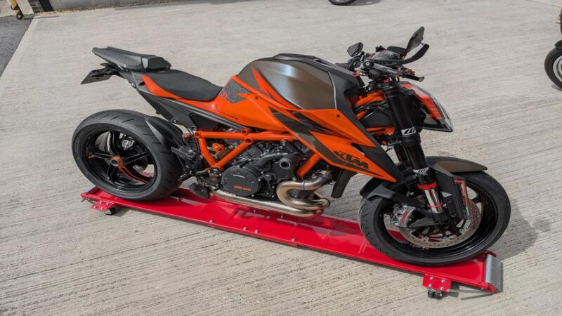 Clarke MCD1 Dolly Makes Moving Motorbikes Effortless