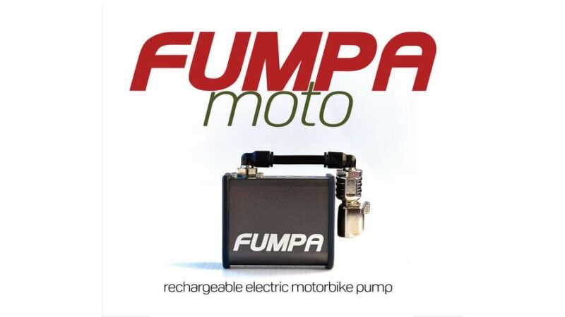 Fumpa Moto Combines Precision Gauge With Air Compressor