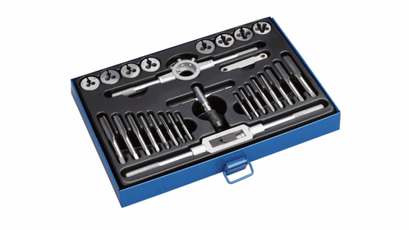 Clarke CHT303 Tap And Die Set: A Must For Mechanics