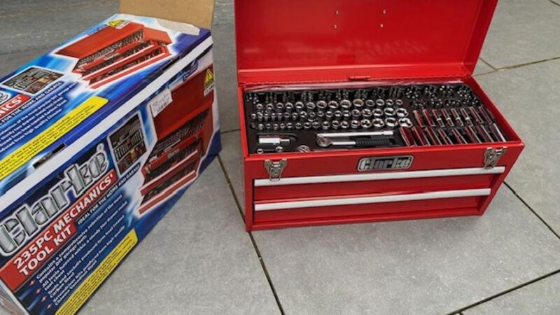 Clarke CHT862 Tool Kit Becomes A Garage Essential