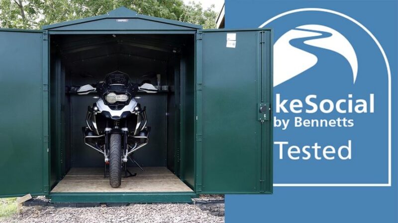 Asgard Secure Shed Offers Ultimate Motorcycle Protection