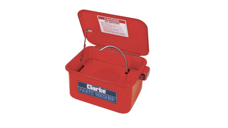 Compact Clarke CW2D Parts Washer For Home Mechanics