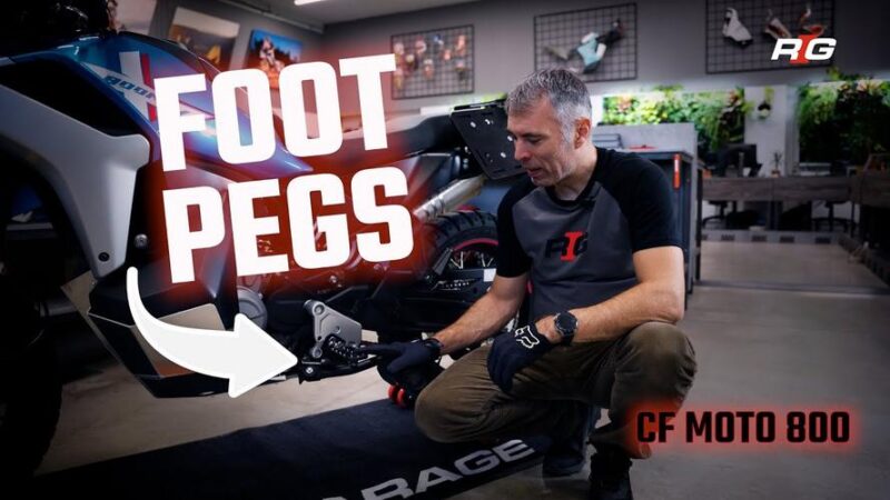 Rade Garage Launches Enhanced CFMOTO 800MT Footpegs