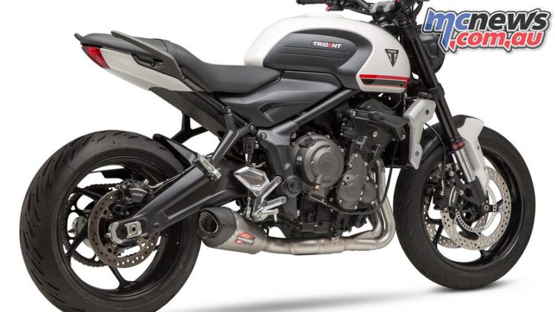 Yoshimura Launches AT2 Race Exhaust For Triumph 660