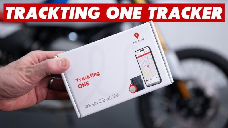 Trackting ONE Offers Simple GPS Theft Protection For Motorcycles