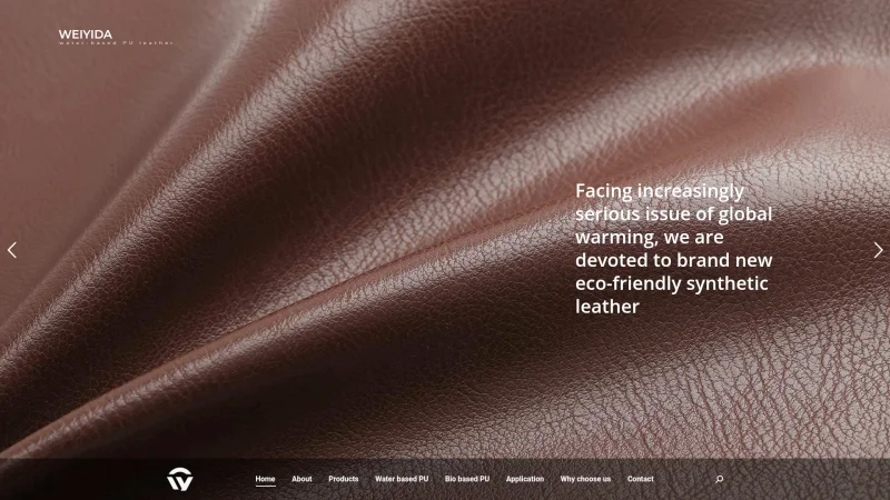 CHONGQING WEIYIDA TRADING CO., LTD website screenshot
