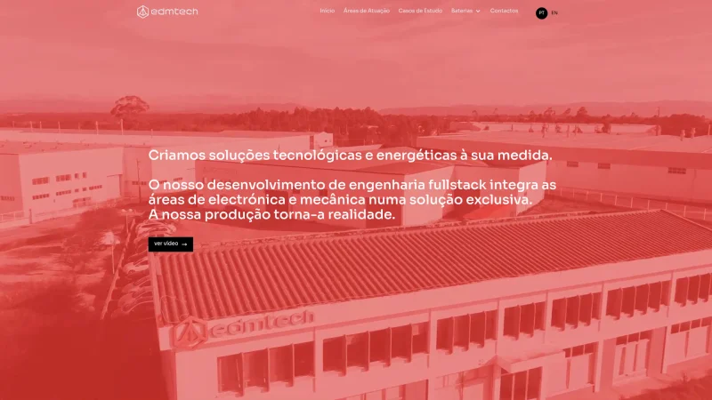 EDMTECH website screenshot