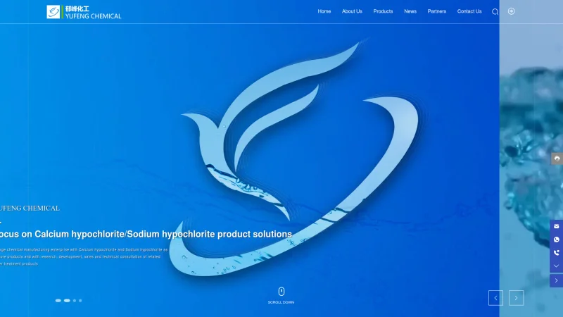 YUFENG GLOBAL(TIANJIN) TECHNOLOGY CO., LTD. website screenshot