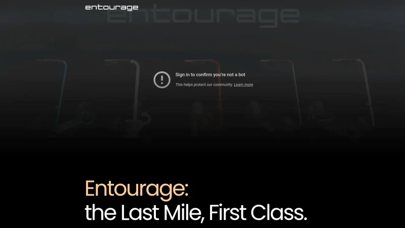 ENTOURAGE – NANTMOBILITY, LLC. website screenshot