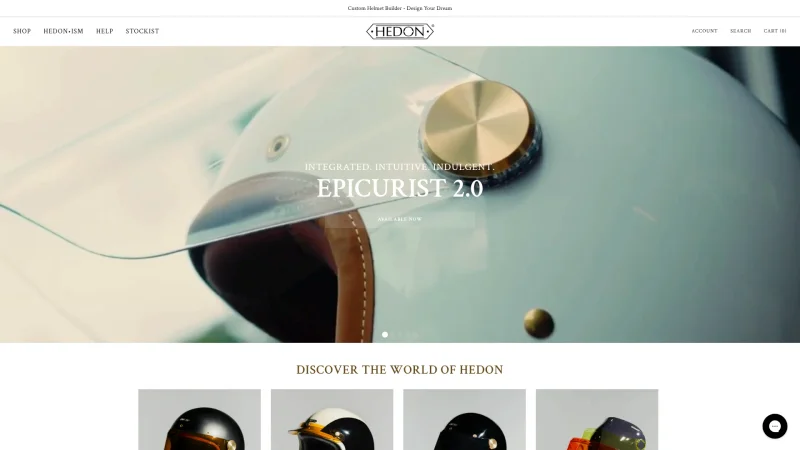 HEDON-HEDKASE LIMITED – HEDON website screenshot