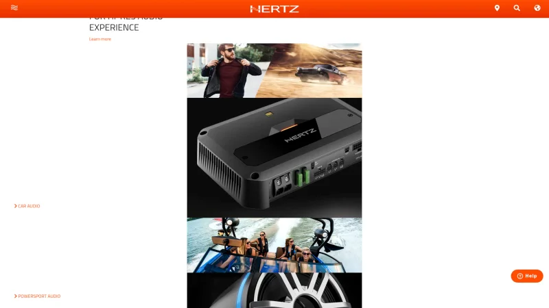 HERTZ – ELETTROMEDIA SPA website screenshot