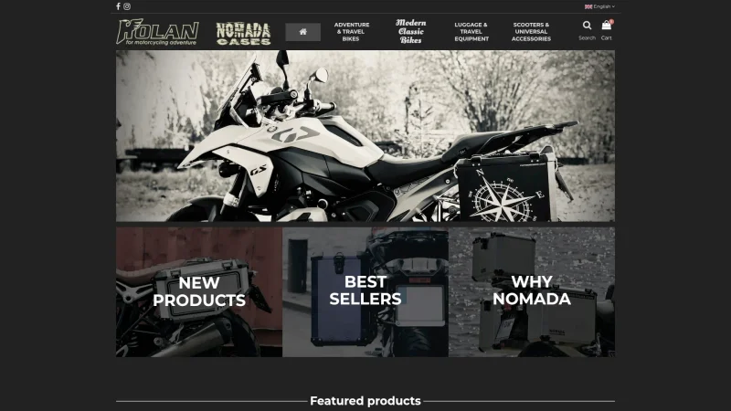 HOLAN website screenshot