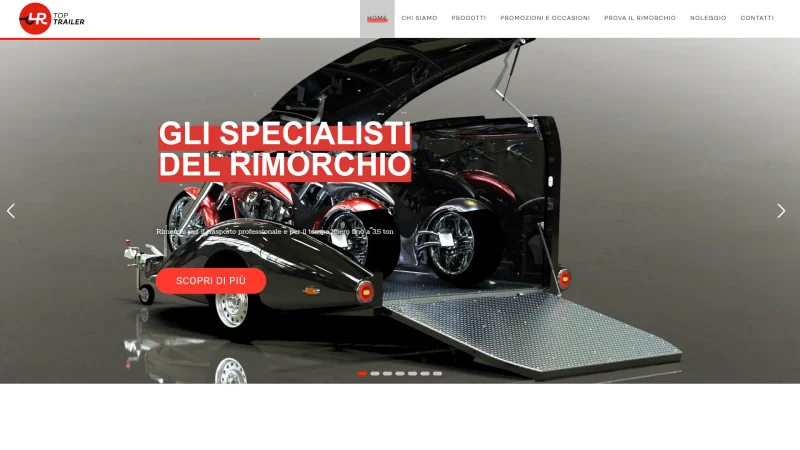 LR COMMERCIALE SAS website screenshot