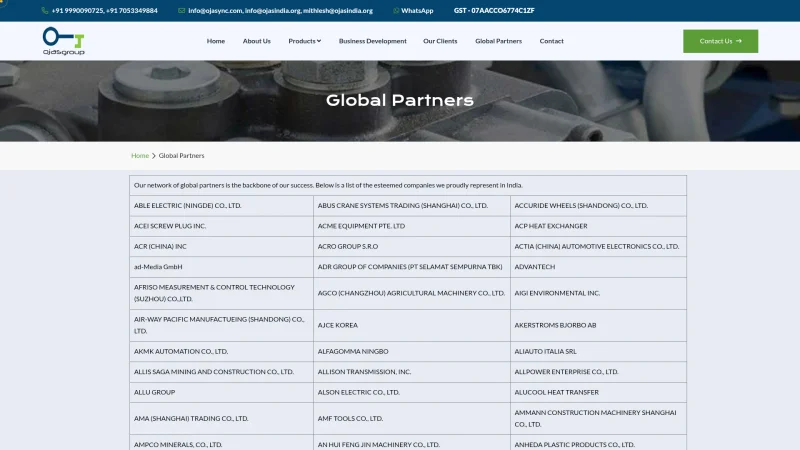CANGZHOU ZHONGQING JUCHUANG TECHNOLOGY CO.,LTD. website screenshot