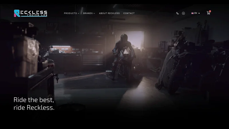 RECKLESS RACING LAB – MONZA TECH S.R.L. website screenshot