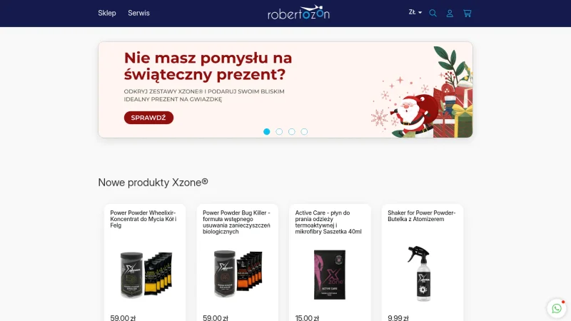 XZONE SP. Z O.O. website screenshot