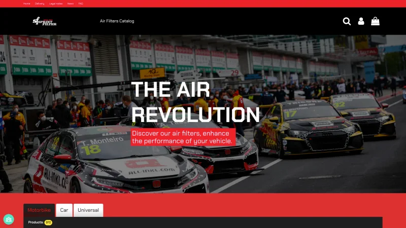 SPRINT FILTER LATVIA SIA – MOTORQUALITY S.P.A. website screenshot