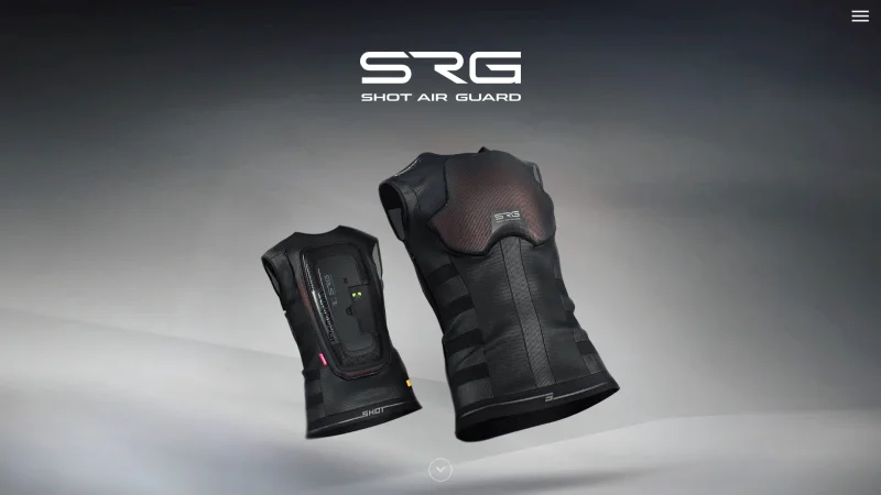 SRG – AIR GUARD website screenshot