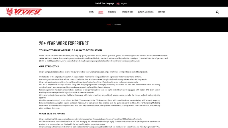 WELL WAY, – VIVIFY INTERNATIONAL website screenshot