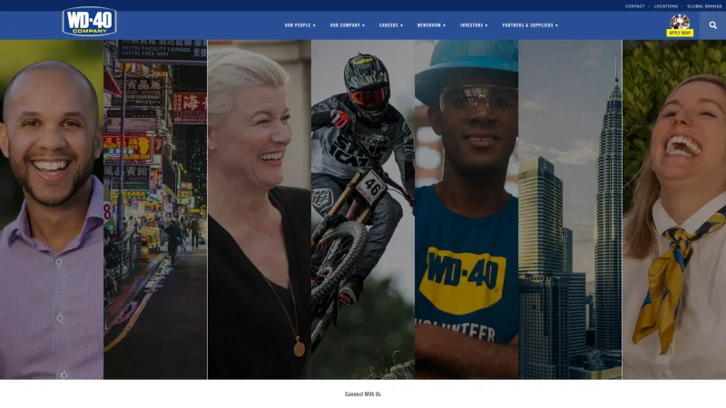 WD-40 COMPANY – SOCIETA’ GENERALE RICAMBI (EUROPA) P.A. website screenshot