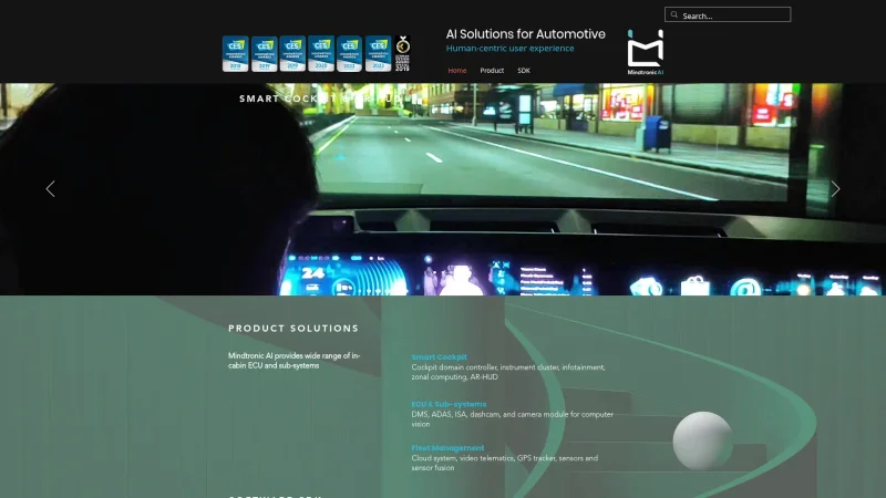 MINDTRONIC AI INDIA PVT LTD. website screenshot