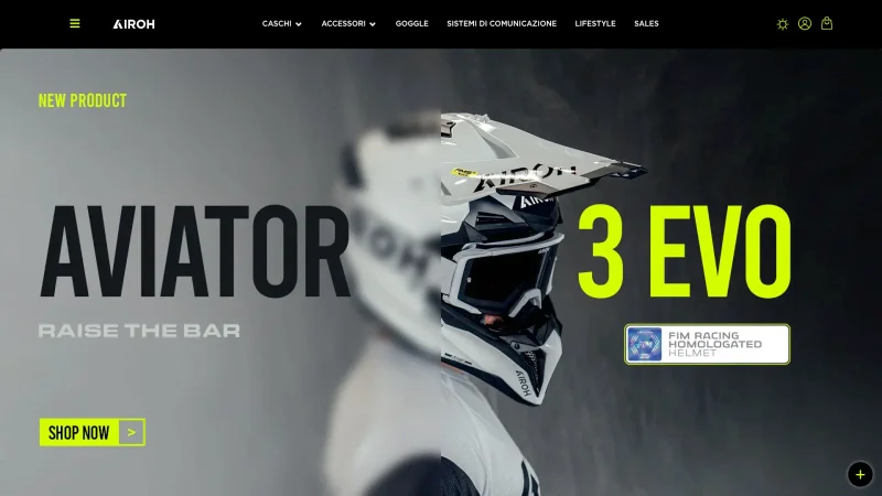 AIROH website screenshot