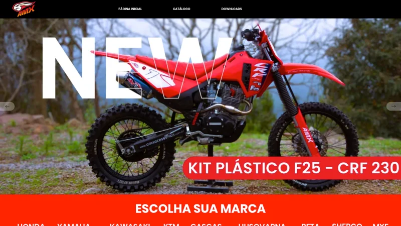 AMX ACCESSORIES website screenshot