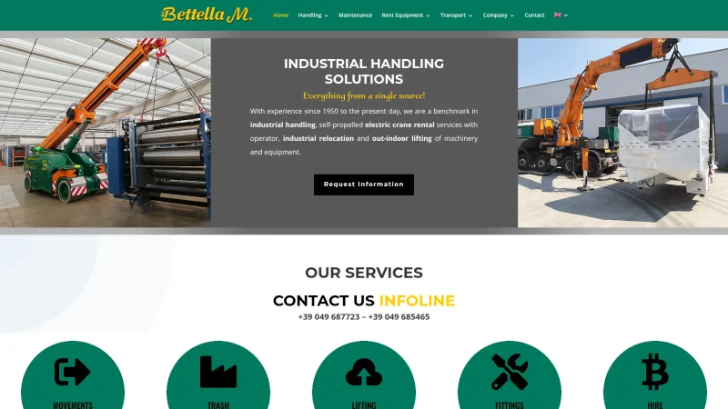GORI – BETTELLA S.R.L. website screenshot