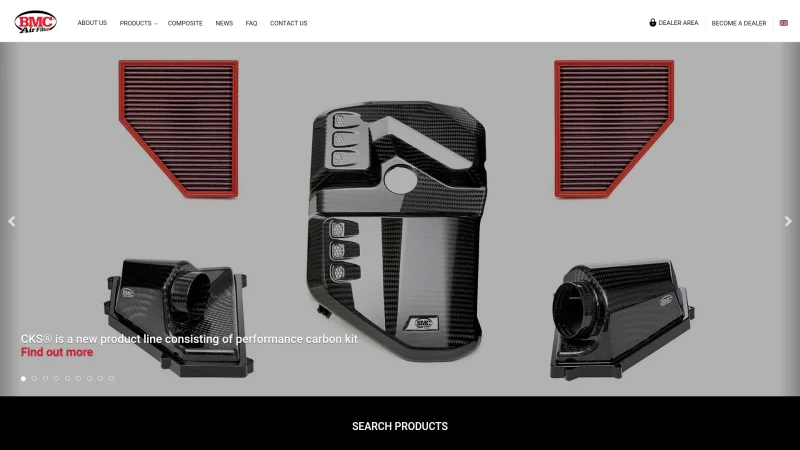 BMC S.R.L. website screenshot
