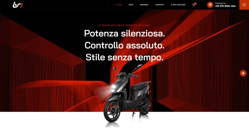BR-1 MOTORS S.R.L website screenshot