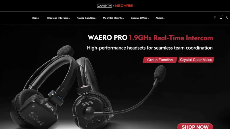 XIAMEN CAME TECHNOLOGY CO.,LTD website screenshot