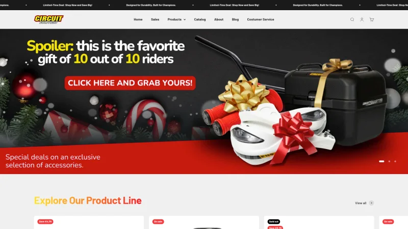 CIRCUIT EQUIPMENT ITALIA SRL website screenshot