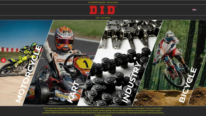 DID EUROPE S.R.L. website screenshot