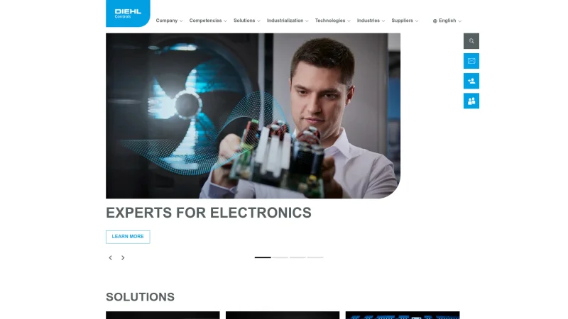 DIEHL AKO STIFTUNG & CO. KG (DIEHL CONTROLS) website screenshot