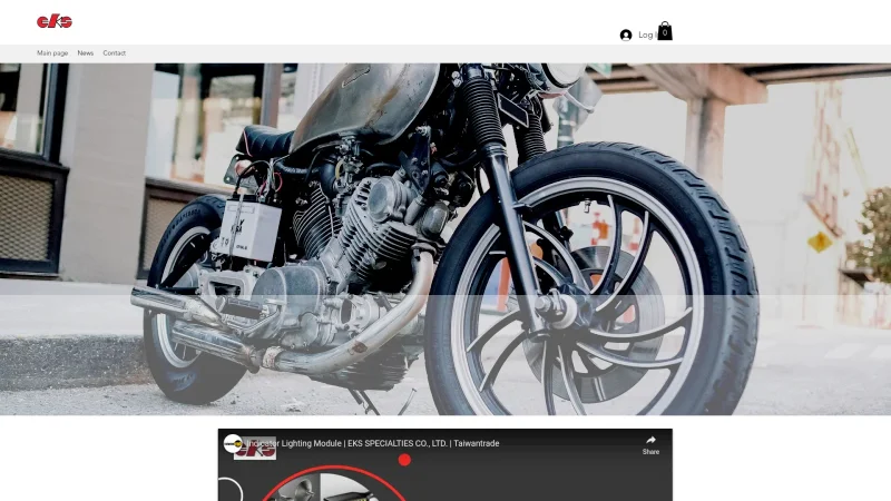 EKS SPECIALTIES CO., LTD website screenshot