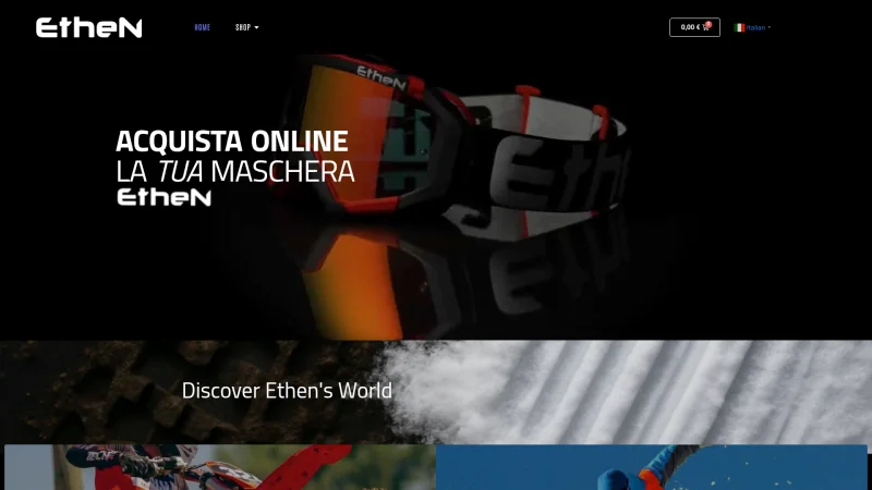 ETHEN S.R.L. website screenshot