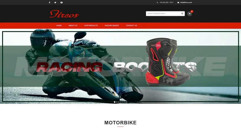 FIRCOS SHOES (PVT) website screenshot