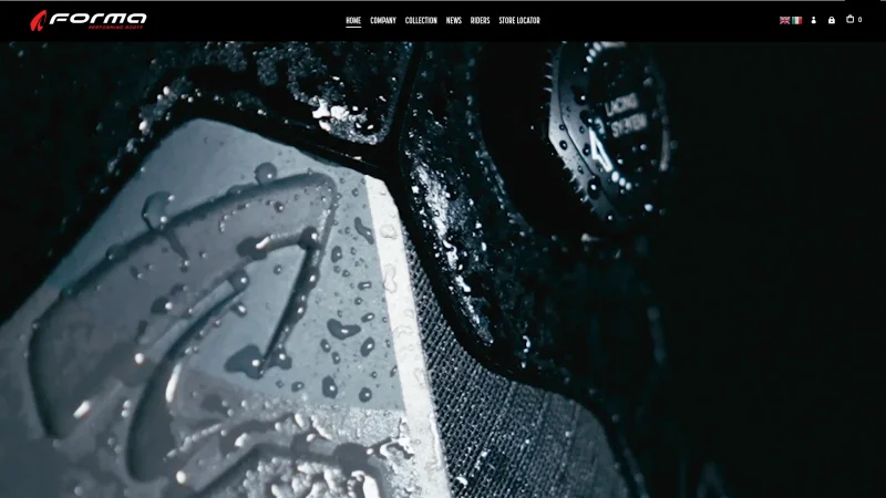 FORMABOOTS S.P.A. website screenshot