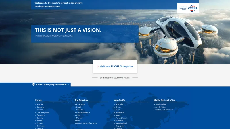 FUCHS EUROPE SCHMIERSTOFFE GMBH – SIFAM ITALIA S.R.L. website screenshot